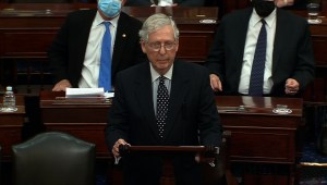 Mitch McConnell tras restablecimiento del orden en el Capitolio: Vamos a certificar al ganador