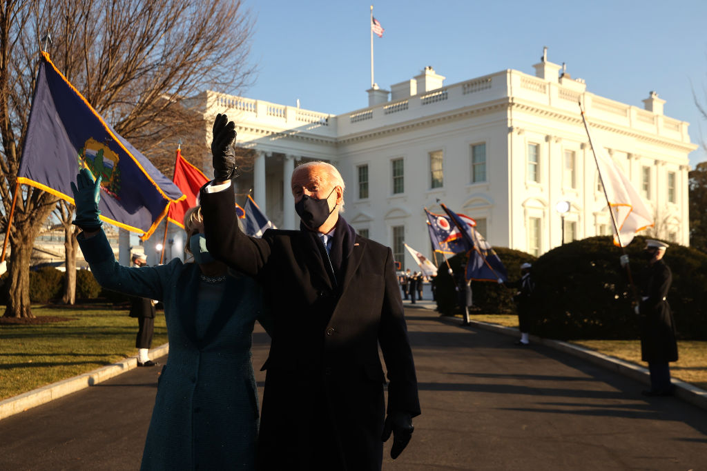 Esta fue la llegada de Joe Biden llega a la Casa Blanca