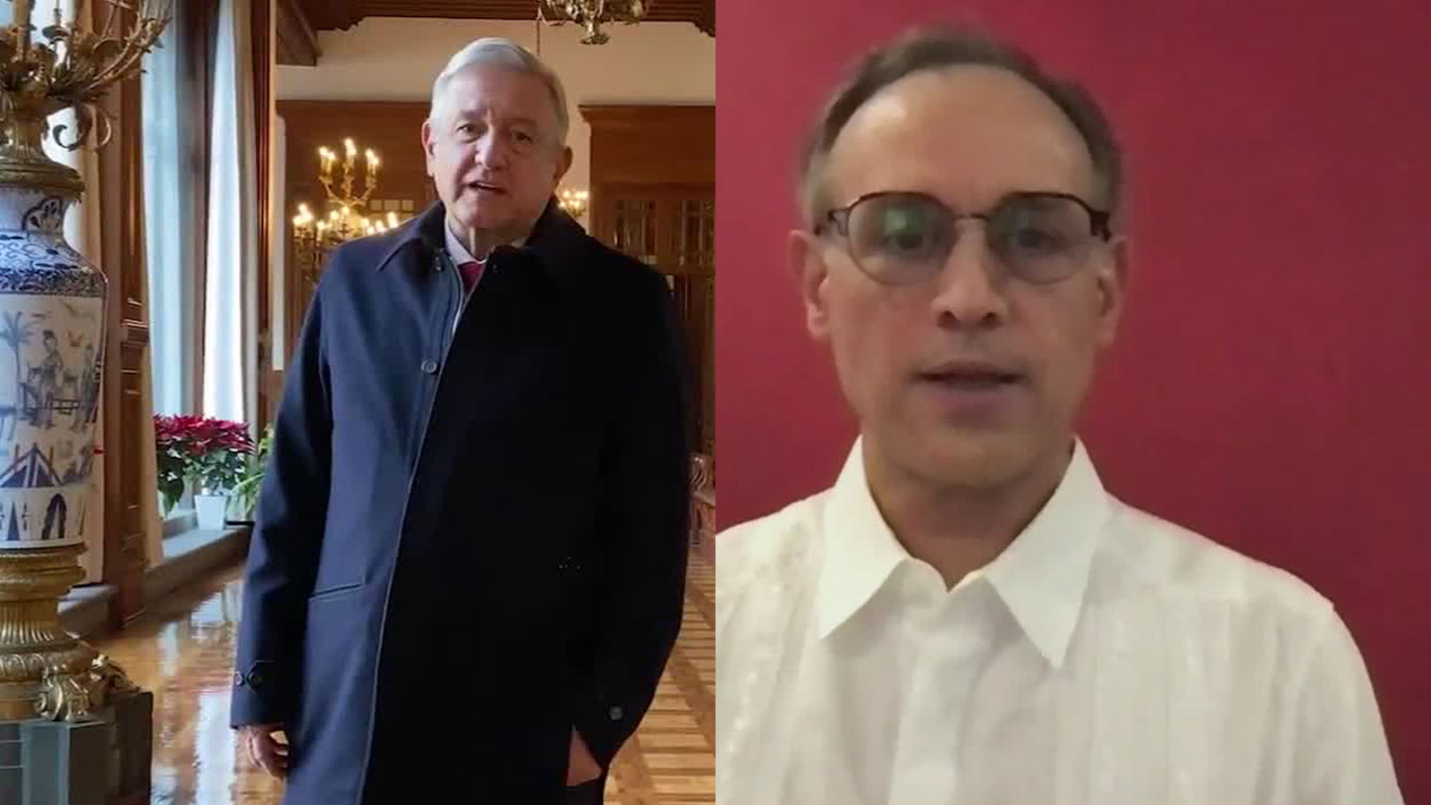 AMLO’s salute this week after announcing the contagio of covid-19, says Hugo López-Gatell |  Video