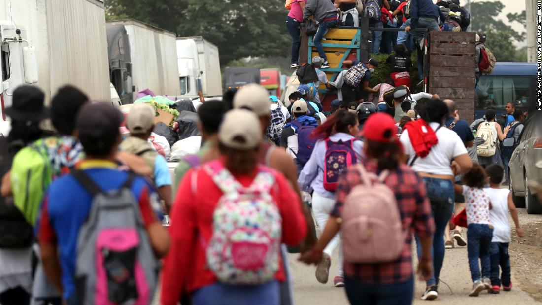 Mexico stops accepting returns from some migrant families