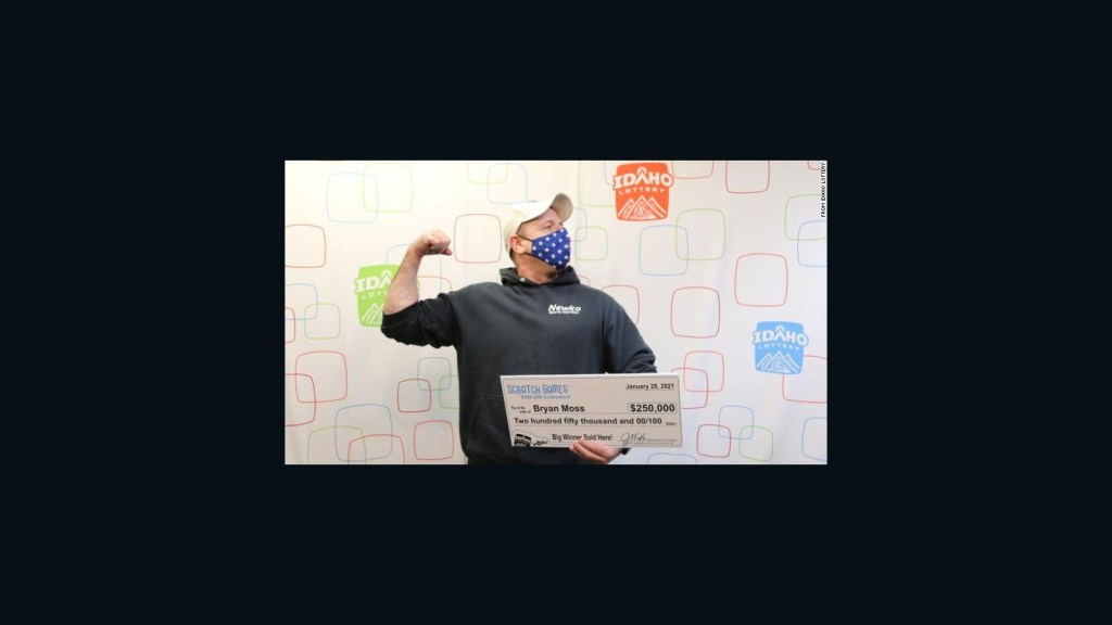 Man wins the lottery for the sixth time