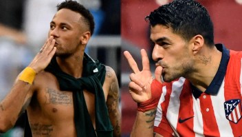 San Valentín: el romanticismo de Neymar Jr. y Luis Suárez