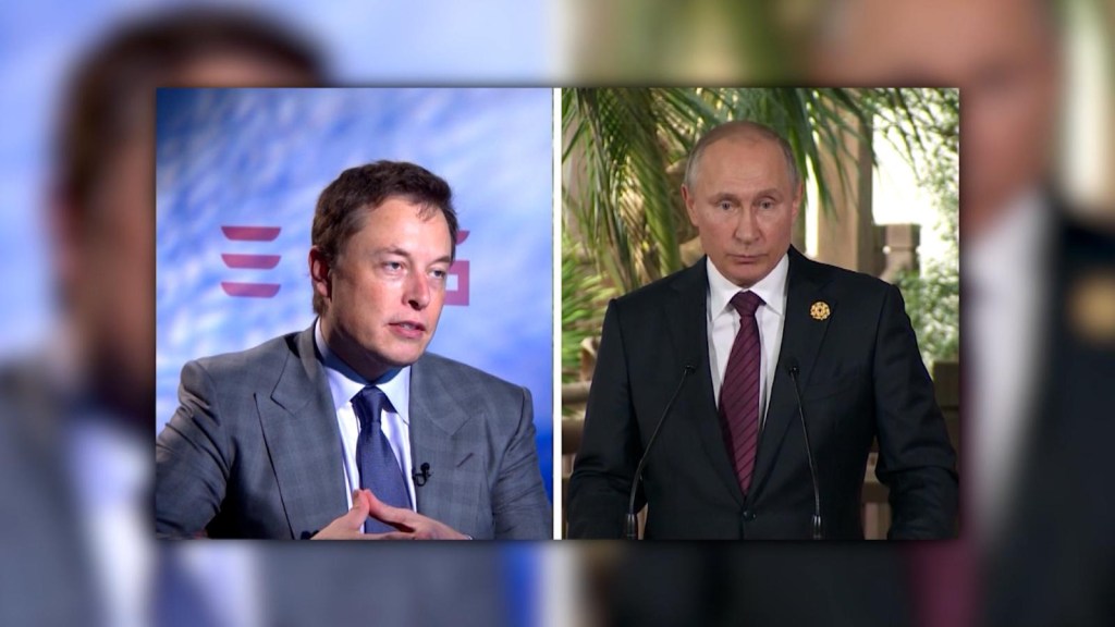 Elon Musk quiere dialogar con Vladimir Putin en Clubhouse