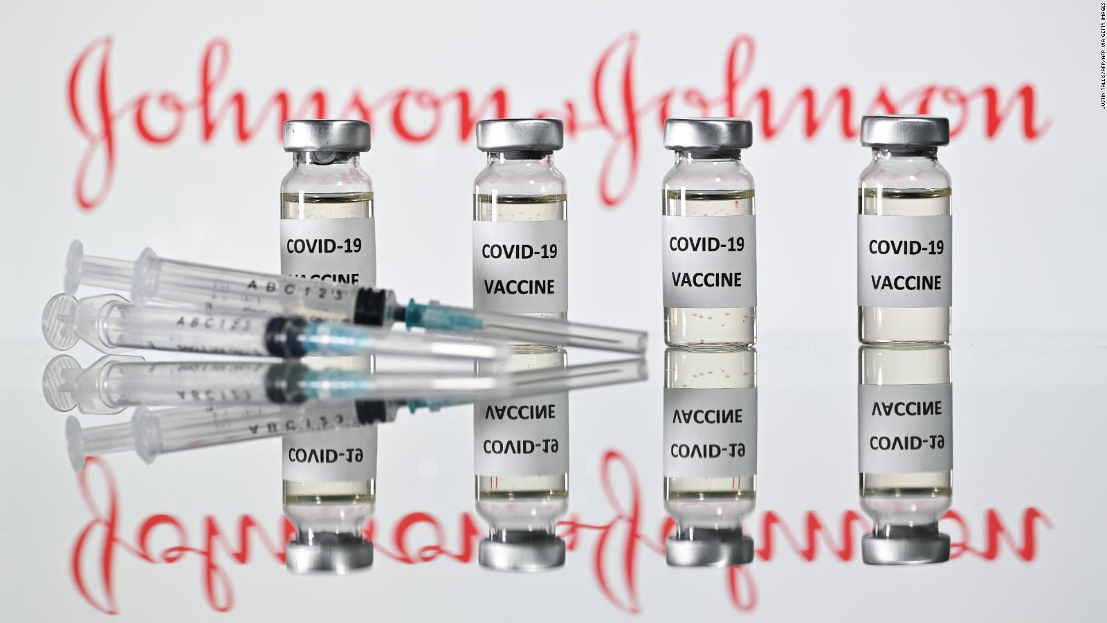 Recomiendan suspender vacunación con Johnson & Johnson