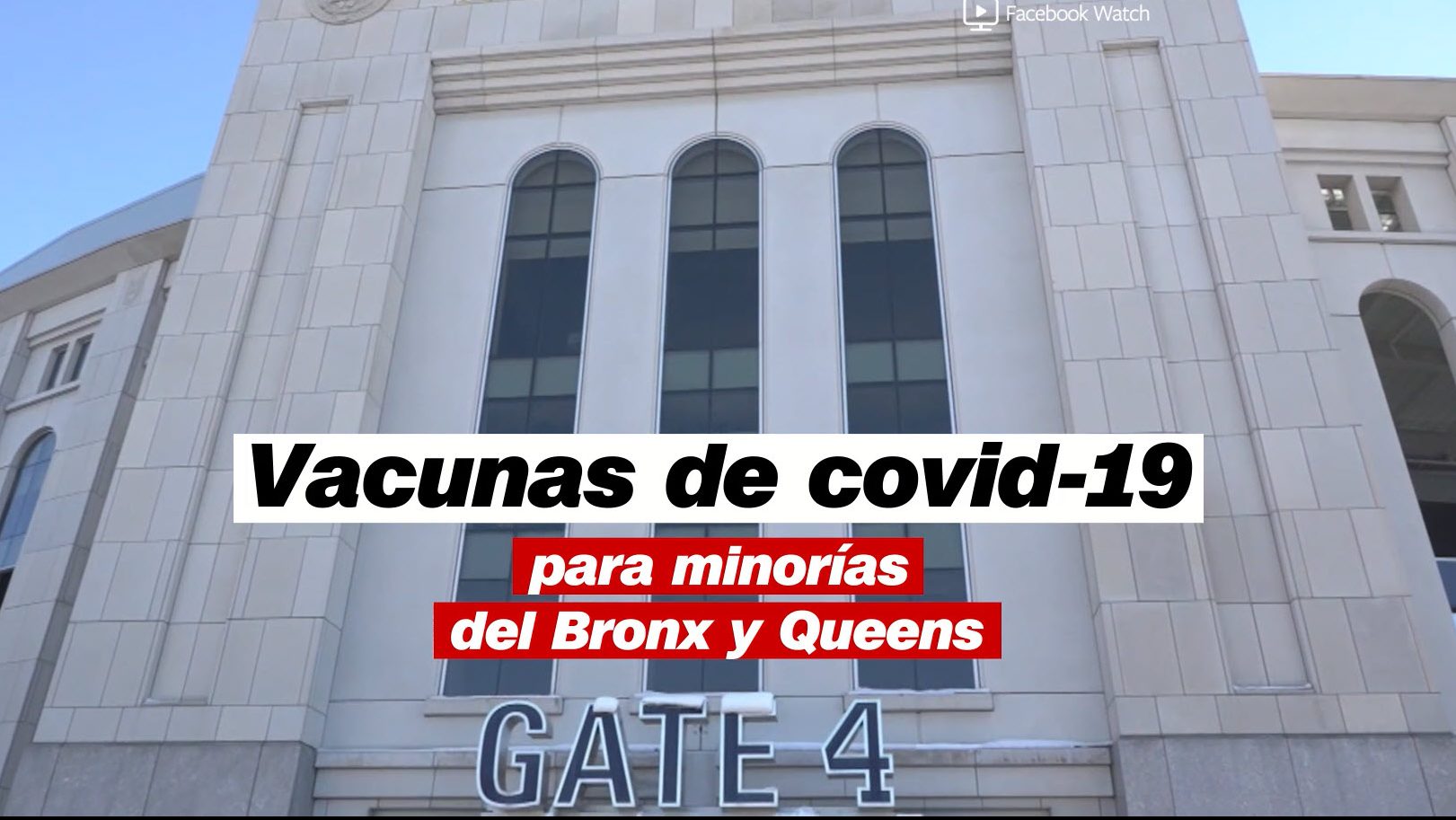 Yankee Stadium, another mass vaccination center in New York