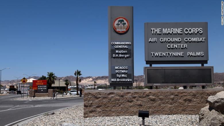 Desaparecen explosives at the base of Infantes de Marina in California