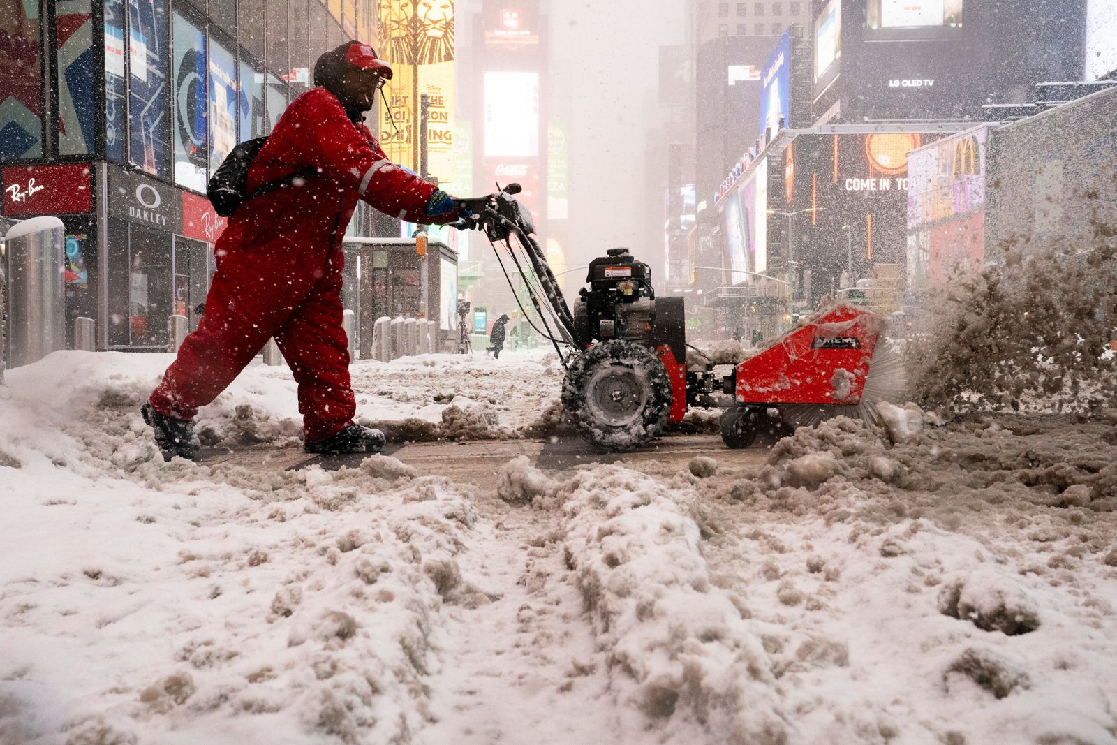 Fierce winter storm covers Northeast, with more snow expected Tuesday