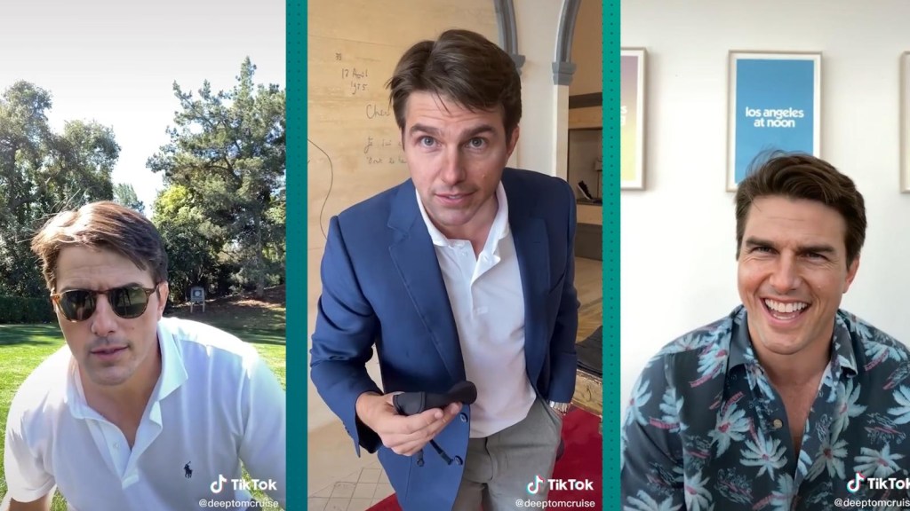 No, Tom Cruise is not on TikTok, they are edited videos