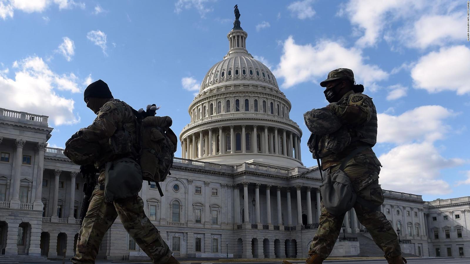 Efectivos de la Guardia Nacional de California terminan rotación en el  Capitolio | Video | CNN