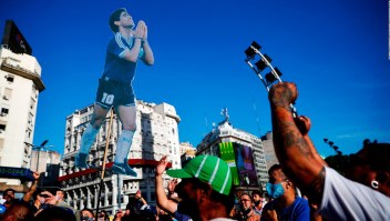 10M, una jornada de protestas por Diego Maradona