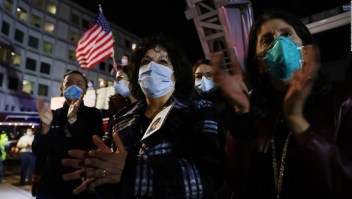 Optimismo frente a la pandemia en EE.UU., según encuesta