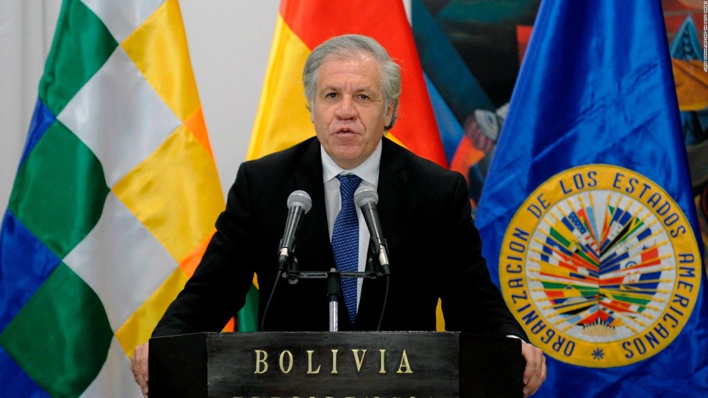 Bolivia apunta sus cañones contra secretario general de la OEA
