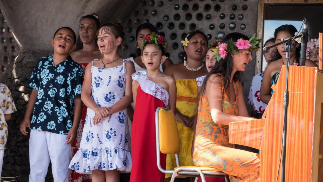 Esta escuela de música da oportunidades en isla remota