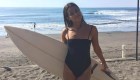 Último adiós a la surfista que murió por el impacto de un rayo