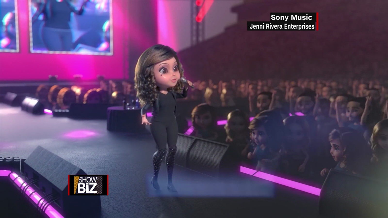 The life of Jenni Rivera, in animated debuts |  Video