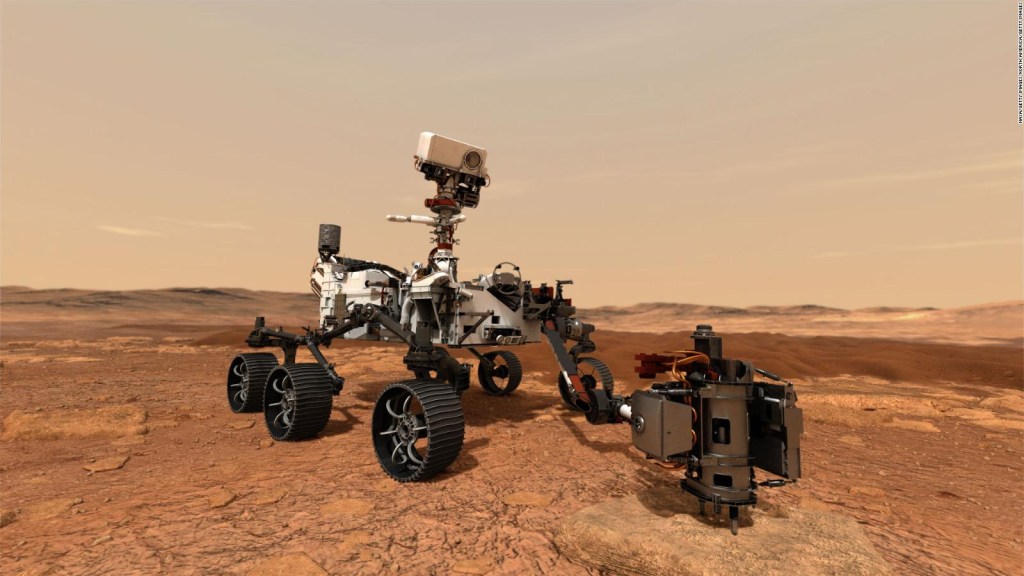 Las mejores fotos que tomó el róver Perseverance en Marte