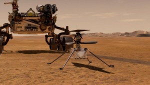 NASA prepara primer vuelo de helicóptero en otro planeta