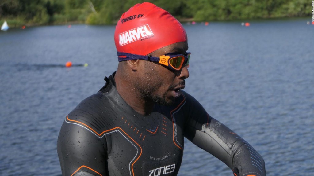 This autistic young man wants to compete in an Ironman