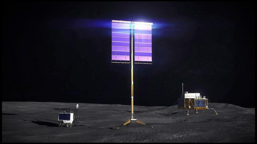 Solar panels on the Moon, NASA's next target