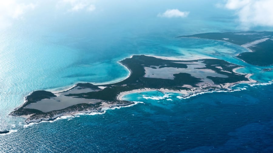This private island paradise in the Bahamas is for sale