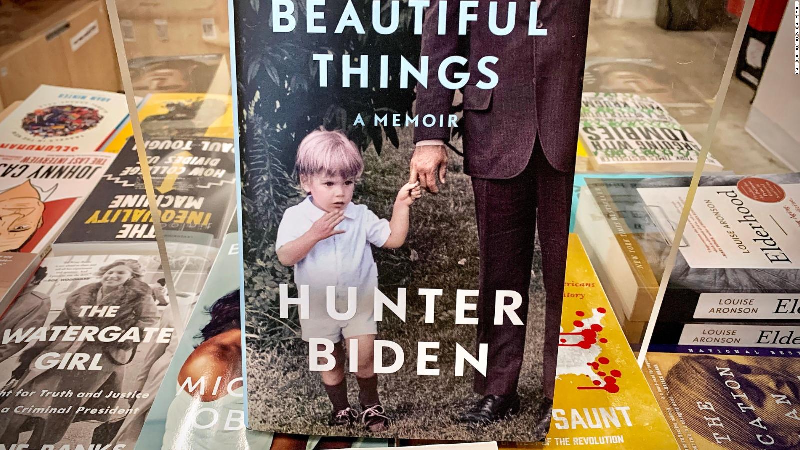 Hunter Biden promociona su libro "Beautiful Things"