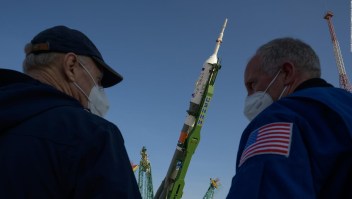 El Soyuz está listo para llevar 3 astronautas al espacio