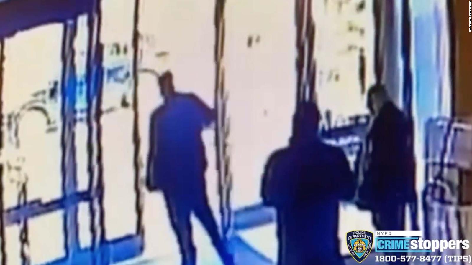 Video shows violent attack on Asian woman outside building in New York |  Video