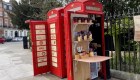 Tienen nueva vida cabinas telefónicas rojas de Londres