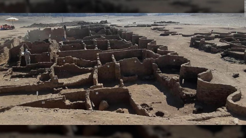 Descubren una ciudad egipcia de más de 3.000 años