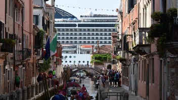 Cruceros regresarán a Venecia en junio próximo