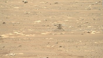 Ingenuity vuela sobre Marte por cuarta vez