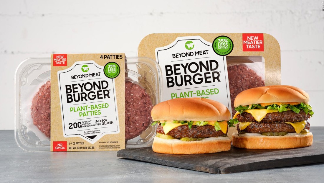 Beyond Meat renueva hamburguesa sabor a carne de res real