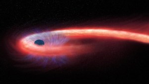 Astrónomos ven silueta de estrella "espaguetizada"