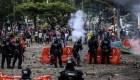Mira las violentas manifestaciones en Colombia