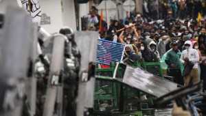 violentas protestas colombia reforma tributaria