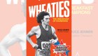 Wheaties featured retro images of Olympic champions
