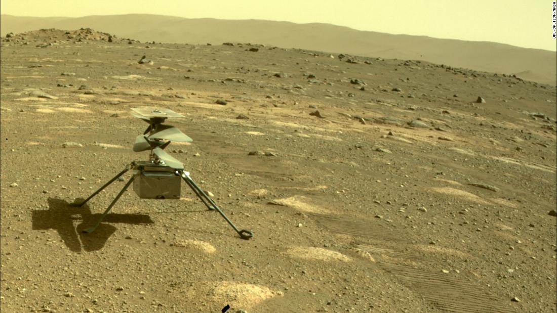 The ingenious helicopter escapes the first frost night on Mars