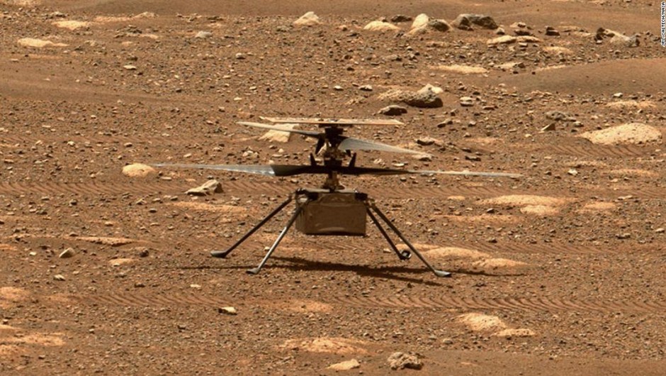 El primer vuelo del helicóptero Ingenuity en Marte podría suceder este el lunes