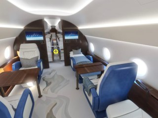 Un vistazo exclusivo dentro del jet presidencial supersónico de EE.UU.
