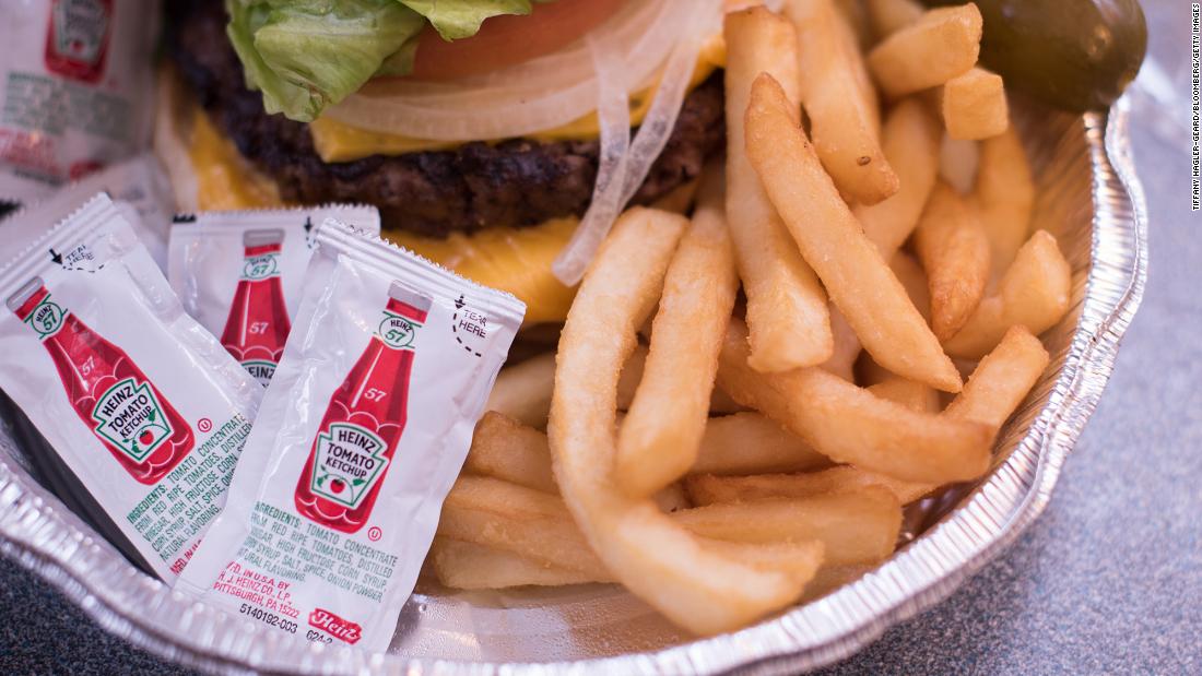 The United States is facing a shortage of a bag of ketchup