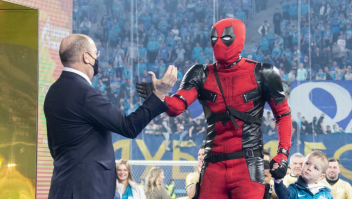 "Deadpool" se cuela en el festejo del título del Zenit
