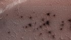 Así se forman las misteriosas "arañas" de Marte