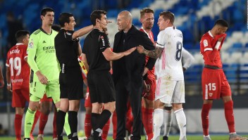 Zidane, "enfadado" por el arbitraje del Madrid-Sevilla