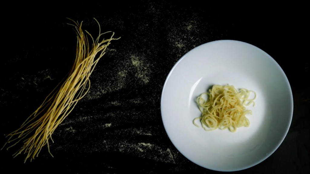 This pasta changes shape while cooking