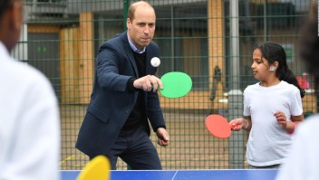 Los duques de Cambridge sorprenden jugando al ping pong