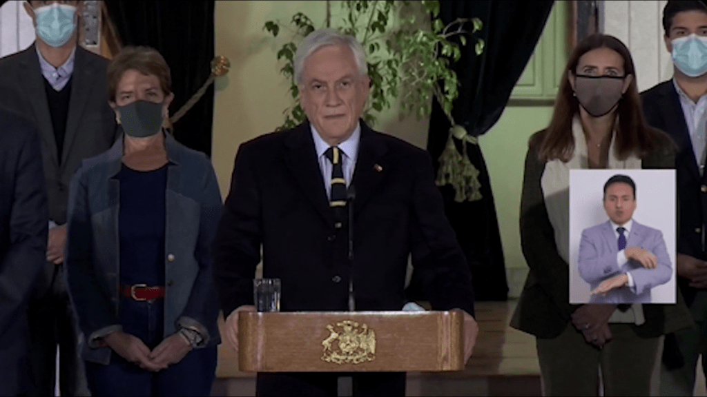 Piñera habla sobre los resultados electorales en Chile