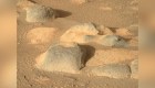 Rocas y polvo rojo en la imagen de la semana en Marte