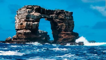 Se derrumba el "Arco de Darwin" de las Islas Galápagos