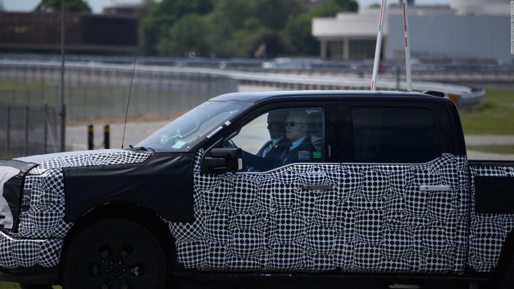 Biden takes pleasure in testing new electric Ford F-150