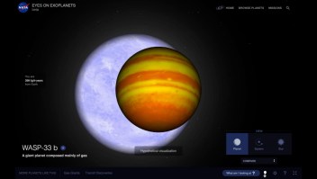 Hallan molécula terrestre en exoplaneta similar a Júpiter
